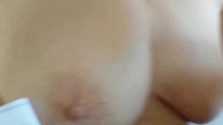 Amateur blonde mature wife Selena enjoys wake up sex games