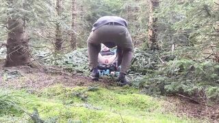 The two of us in the woods!