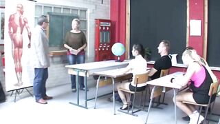 Fucking at school