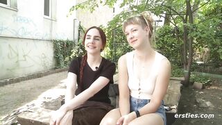 Ersties - Hot foot games and paddle action with Ida and Claudia M