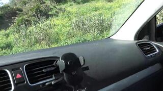 horny tourist picks up a Turkish street whore in the countryside