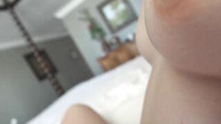 Renee Rose POV session sucks cock and takes cock deep then eats cum off feet and mouth