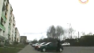 Beautiful blonde woman from Germany loves riding her dude