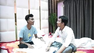 Abnormal stepsons and stepfather fuck a doctor hardly THREESOME