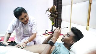 Abnormal stepsons and stepfather fuck a doctor hardly THREESOME