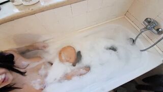 Latina Wife Calls Handyman to Fix the Hot Tub
