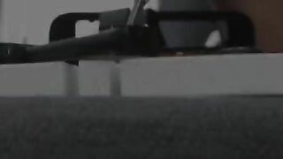 Horny teen masturbates to seduce him