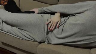 Tight Handjob from teen stepsister, 7 days Load
