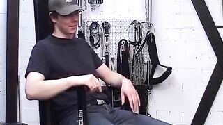 BBW German slut fucked in the master's dungeon