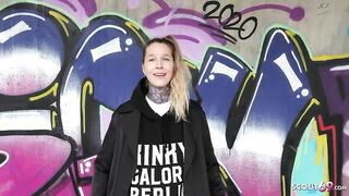 SCOUT69 - GERMAN SCOUT - Crazy German Tattoo Model Lisa Rocketcock Pickup for Casting Fuck