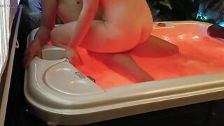 Cheating on My Girlfriend with Naughty Aleya Sun in a Hot Tub