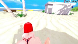 Parasoul Bikini Sex on the beach | 3 | SkullGirls | Full & Full POV Patreon: Fantasyking3