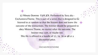 Femdom JOI 03of12