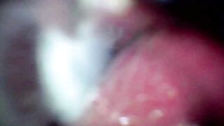 The camera in the penis shows the best picture of the male orgasm event