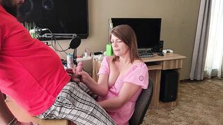 Stepmom Jerking Me of Before Bedtime