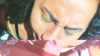 POV: Facial to a Hot Latina