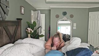wake him up with his fat cock in my mouth