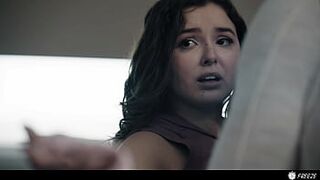 Step Daddy Freezes Stepdaughter And Fucks Her To Multiple Orgasms