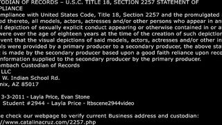 LICENSED TO BLOW Layla Price Owned By Evan Stone