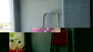 Sex on balcony for neighborhood see