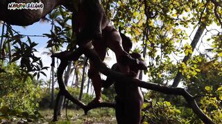 LIVING WITH ADAM AND EVE IN THE PARADISE OF INTENSE ANAL WHORE