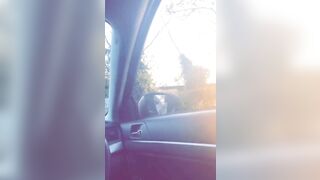 Risky PUBLIC Car MASTERBATION people walking by ????????????????????????????