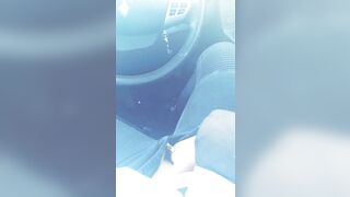 Risky PUBLIC Car MASTERBATION people walking by ????????????????????????????