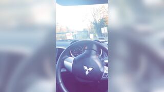 Risky PUBLIC Car MASTERBATION people walking by ????????????????????????????