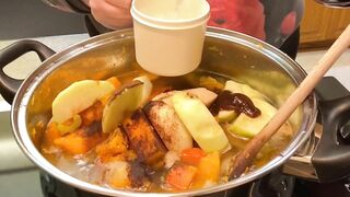 Butternut Squash & Apple Bisque