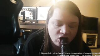 NotagirlDK - Chubby white femboy sucks BBC