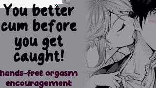 Stranger Whispers In Your Ear Until You Cum | Hands-Free Public Orgasm Encouragement RP