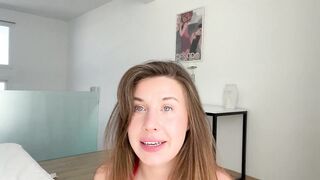 I'm going on a date and accidentally squirted before going out + ass plug