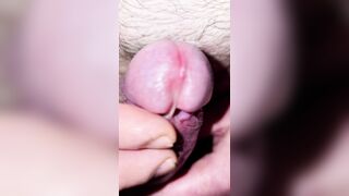 Instruction for strong male orgasms - Frenulum Massage