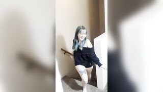???? GIRLFRIEND and her STEPCOUSIN Give Me a Blowjob After The Bar!!!