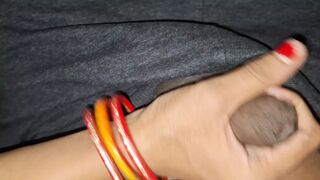 Handjob Done by Wife