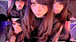 Ahegao Sloppy blow job and cream pie Kakao chan !!