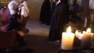 Vintage Group Sex with Beautiful Masked Sluts Fucked and Cumshot on Body