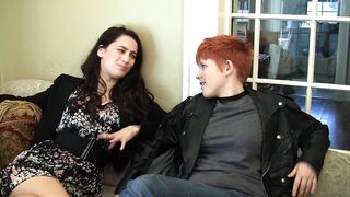 Lily Cade and Georgia Jones are hot lesbians who get turned