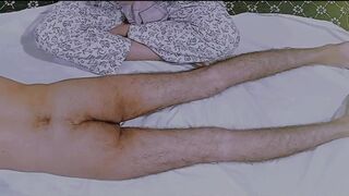 Indian Village Girl Handjob Fingering Big Cock Massage with Anal Fingering Boyfriend Viral