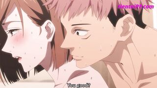 Busty Brunette Undress In Front Of Stepbrother ( JJK2 Parody ) Full Version