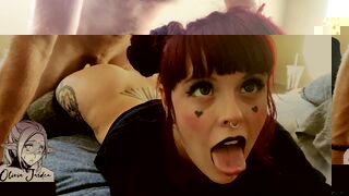Pawg Ahegao Teen Gets Wet Pussy Deeply Pounded