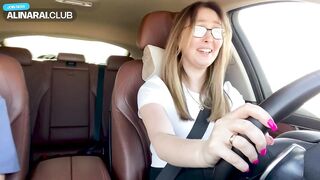 Stepmom Blows And Fucks Her Stepson In The Car - Alina Rai