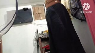 Indian hot telugu aunty faking style