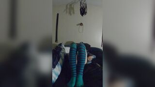 Trans girl vibes with her bad dragon and dakimakura