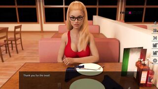 Dreams of Desire - Aby Giving Blowjob to Alex Inside the Car and Swallowed All of His Sperm