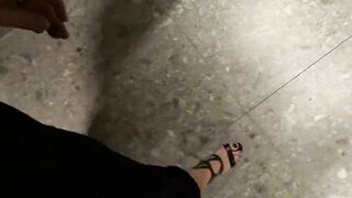 CUM WALK in hotel after 27 loads of cum