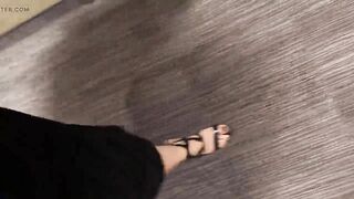 CUM WALK in hotel after 27 loads of cum