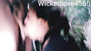 Super wet and sloppy facefucking, on a leash ROUGH THROAT PIE #3
