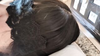 義理の妹激似！？ まさかのメンズエステに降臨 欲求不満を抱えてたのでチンポくわえさせてあげた