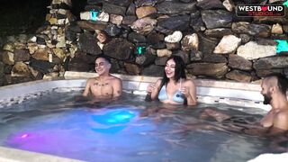 Naughty XXX Threesome In The Jacuzzi With Lola Hendricks